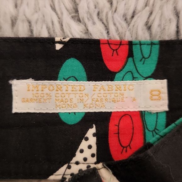 Simply gorgeous 1980's poker pin up John Henry designs swing skirt size 8. - Picture 6 of 14